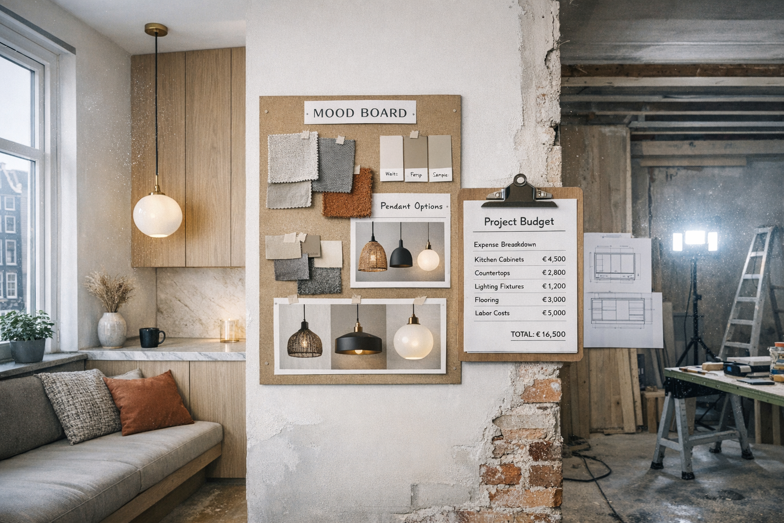 Factoren prijs interieurontwerp