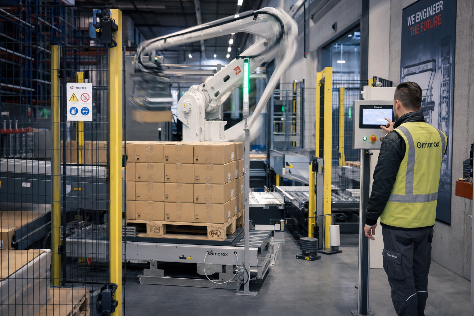Vergelijking tussen robotpalletiseermachine en klassieke laagpalletiseerder