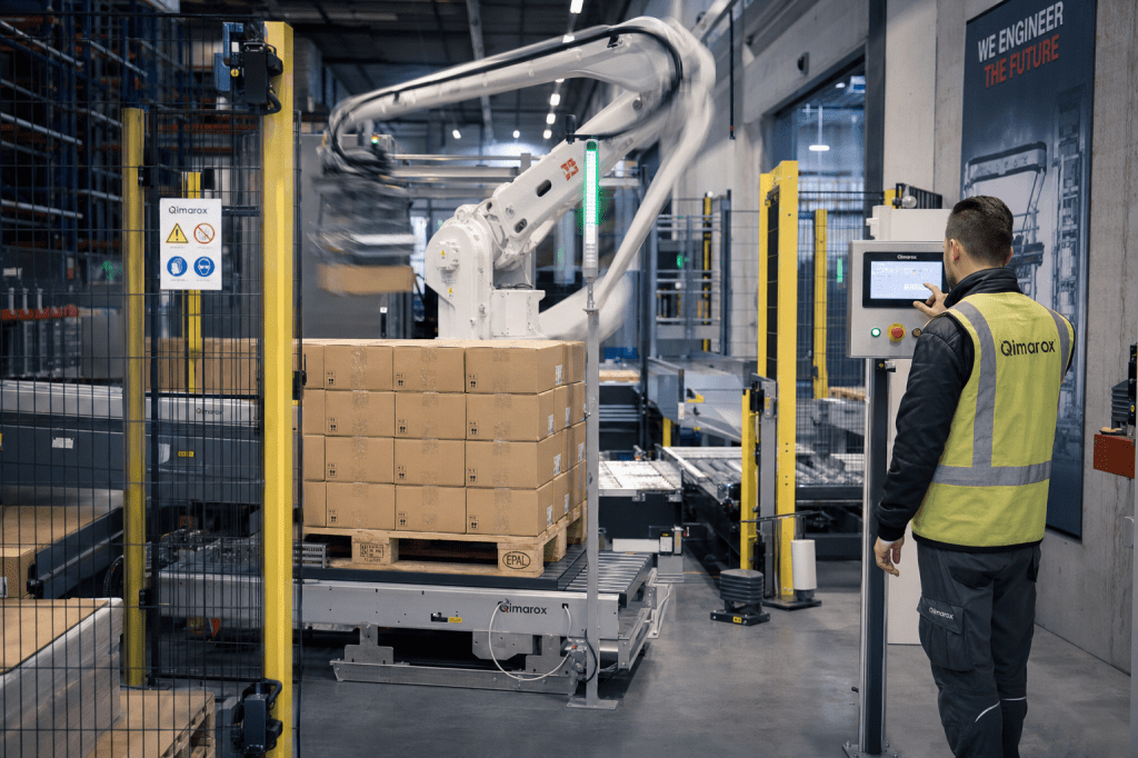 Wat is het verschil tussen een robotpalletiseermachine en een klassieke laagpalletiseerder, en welke keuze past het beste bij jouw verpakking en beschikbare&nbsp;ruimte?