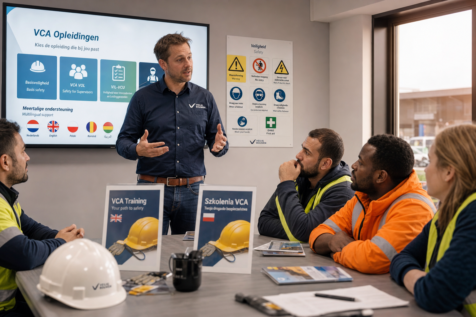 VCA opleiding in verschillende talen