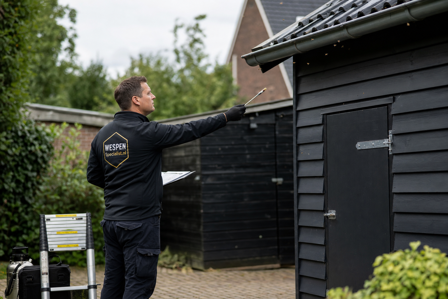 Veilig aanpakken van wespennest