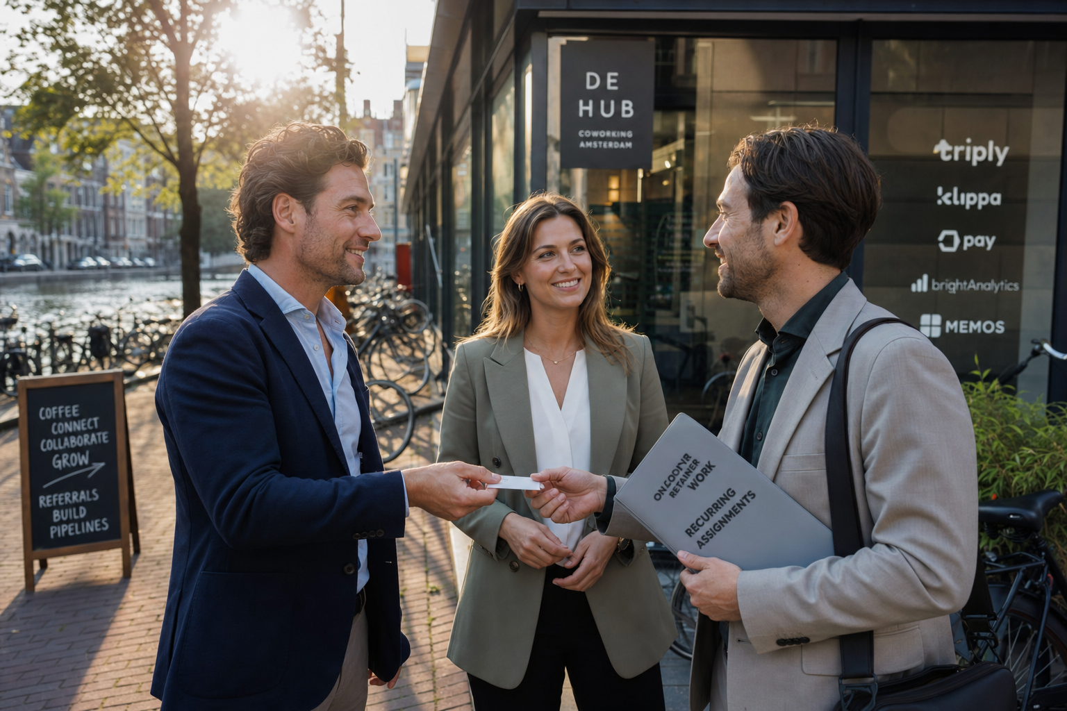 Referenties verzamelen voor nieuwe opdrachten