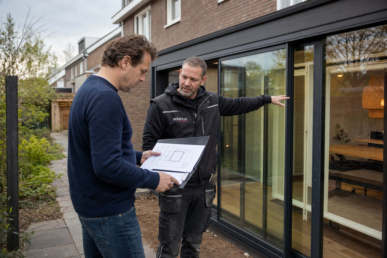 Glazen schuifwand vergunningen en bouwregels