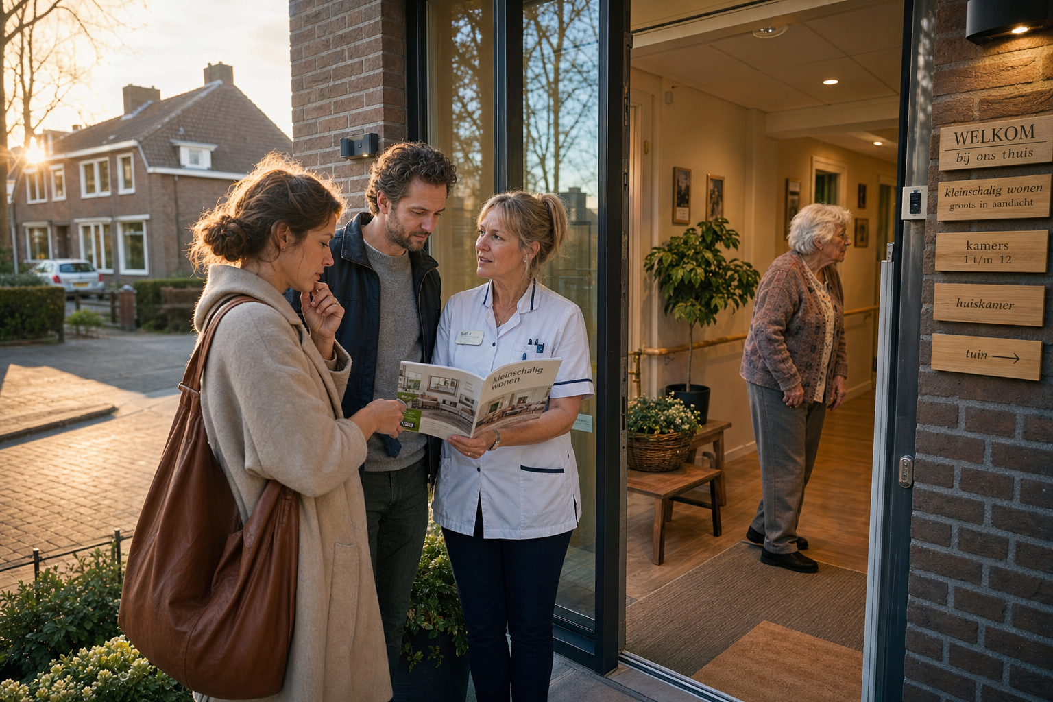 Gesprek over kleinschalig wonen
