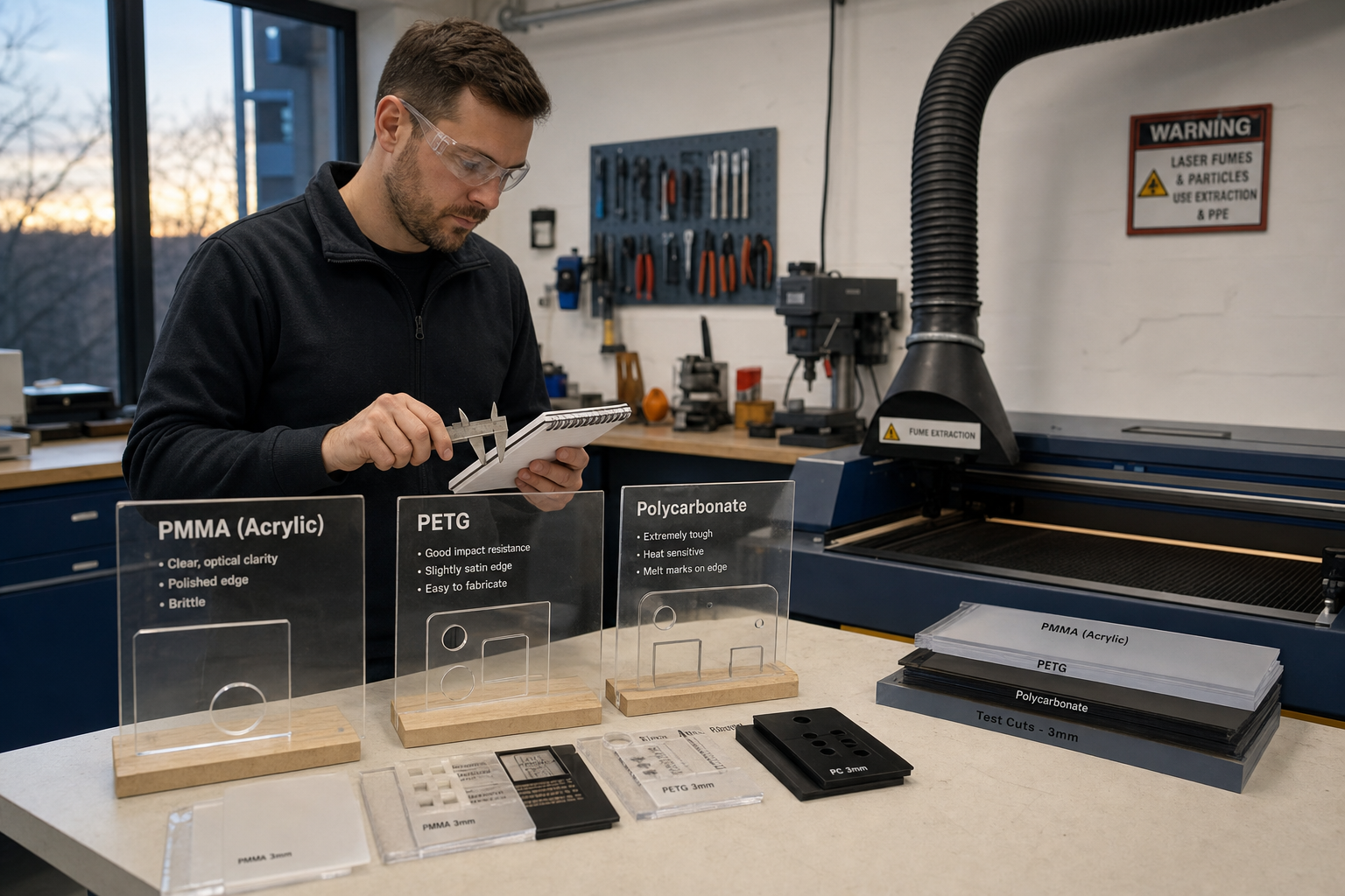 Plastic lasersnijden materialen
